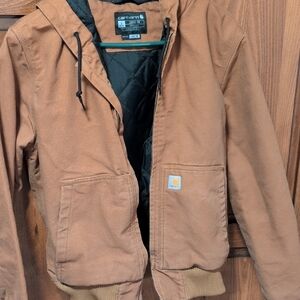 Carhartt Women's Tan Hooded Jacket